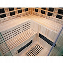 Hydrosan Trockene Infrarotsauna mit niedriger Temperatur, Alta7, 5-6 Personen, 180x180 cm