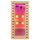Hydrosan Infrarot-Heimsauna mit niedriger Temperatur, Tromsø1, 1-2 Personen, 90x90 cm, 230 V
