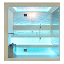 Mazur MUE-1245 Trockensauna mit HARVIA 6kW Heizgerät 220x180x210cm