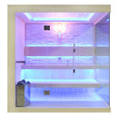 Mazur MUE-1245 Trockensauna mit HARVIA 6kW Heizgerät 220x180x210cm