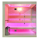 Mazur MUE-1245 Trockensauna mit HARVIA 6kW Heizgerät 220x180x210cm