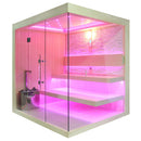 Mazur MUE-1245 Trockensauna mit HARVIA 6kW Heizgerät 220x180x210cm