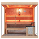 Mazur MUE-1250 Trockensauna mit HARVIA 6kW Heizgerät 220x180x210cm
