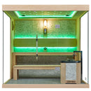 Mazur MUE-1250 Trockensauna mit HARVIA 6kW Heizgerät 220x180x210cm