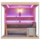 Mazur MUE-1250 Trockensauna mit HARVIA 6kW Heizgerät 220x180x210cm