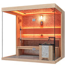 Mazur MUE-1250 Trockensauna mit HARVIA 6kW Heizgerät 220x180x210cm