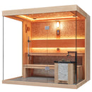 Mazur MUE-1250 Trockensauna mit HARVIA 6kW Heizgerät 220x180x210cm