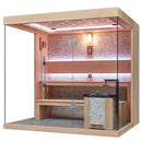 Mazur MUE-1250 Trockensauna mit HARVIA 6kW Heizgerät 220x180x210cm