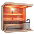 Mazur MUE-1250 Trockensauna mit HARVIA 6kW Heizgerät 220x180x210cm