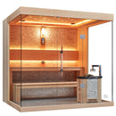 Mazur MUE-1250 Trockensauna mit HARVIA 6kW Heizgerät 220x180x210cm