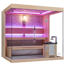 Mazur MUE-1250 Trockensauna mit HARVIA 6kW Heizgerät 220x180x210cm