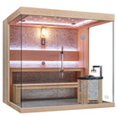 Mazur MUE-1250 Trockensauna mit HARVIA 6kW Heizgerät 220x180x210cm