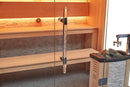 Mazur MUE-1250 Trockensauna mit HARVIA 6kW Heizgerät 220x180x210cm