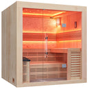 Mazur MUE-1241-200 Trockensauna mit HARVIA 6kW Heizgerät 200x180x210cm