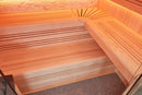 Mazur MUE-1241-220 Trockensauna mit HARVIA 6kW Heizgerät 220x180x210cm