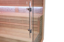Mazur MUE-1242 Trockensauna mit HARVIA 6kW Heizgerät 200x200x210cm