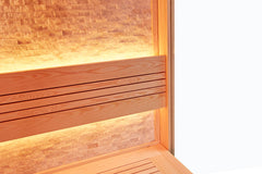 Mazur MUE-1242 Trockensauna mit HARVIA 6kW Heizgerät 200x200x210cm – Vorschau 14