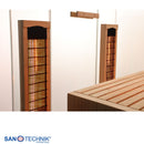 Sanotechnik NORDISK 2 Infrarotkabine für 2 Personen 125x100x190 cm