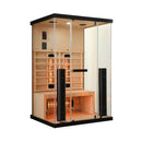 Sanotechnik - BILLUND 2 Cabine infrarouge pour 2 personnes 125x100x190 cm