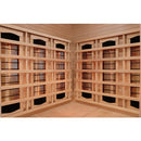 Sanotechnik - SUPREME Cabine infrarouge pour 2 personnes 120x120x190 cm