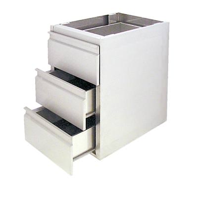AfG Berlin Sl37 Schubladenblock 3 X Gn 1/1