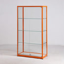 Form Department SMART.B12 – Glasvitrine breit mit Alurahmen, abschließbar