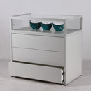 Form Department SMART.S8 – Thekenvitrine mit Schubladen-Unterschrank