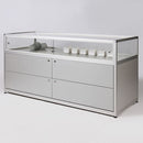 Form Department  SMART.M32 – Breite Thekenvitrine mit Schubladen
