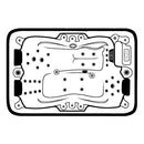 Sanotechnics - Outdoor whirlpool Modena