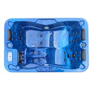 Sanotechnik - MODENA OUTDOOR WHIRLPOOL marbre bleu avec couvercle 205x130x70 cm