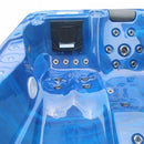 Sanotechnik - MODENA OUTDOOR WHIRLPOOL marbre bleu avec couvercle 205x130x70 cm