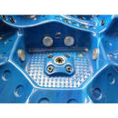 Sanotechnik - OASIS MAXI OUTDOOR WHIRLPOOL blue marble inkl. Abdeckung und Stiege 210x210x95 cm