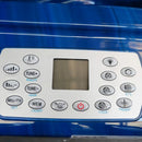 Sanotechnik - OASIS MAXI OUTDOOR WHIRLPOOL blue marble inkl. Abdeckung und Stiege 210x210x95 cm