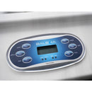 Sanotechnik - HAWAI OUTDOOR WHIRLPOOL white marble inkl. Abdeckung und Stiege 220x220x95 cm