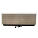 Sanotechnik - ZADAR OUTDOOR WHIRLPOOL white inkl. Abdeckung und Stiege 190x140x70 cm