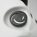 Sanotechnik - TAHITI OUTDOOR WHIRLPOOL white marble inkl. Abdeckung und Stiege 200x200x88 cm