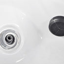 Sanotechnik - TAHITI OUTDOOR WHIRLPOOL white marble inkl. Abdeckung und Stiege 200x200x88 cm