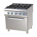 Thermik Serie 700 I Gasherd mit Gas-Backofen I SPT-780/21G
