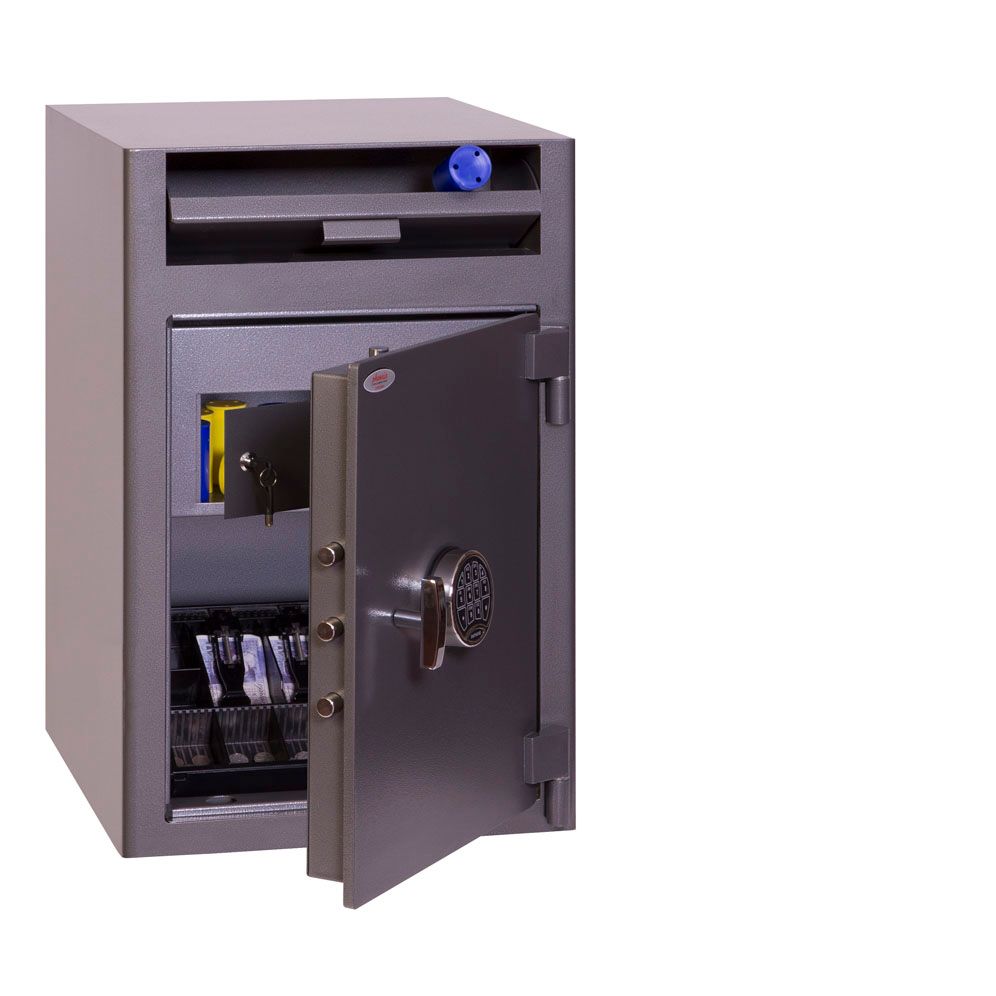 Phoenix Cash Deposit SS0998ED Größe 3 Sicherheitstresor mit Elektronikschloss