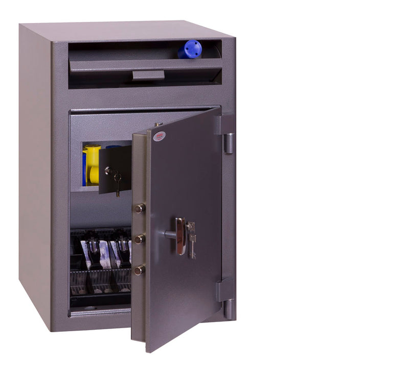 Phoenix Cash Deposit SS0998KD Größe 3 Sicherheitstresor mit Schlüsselschloss