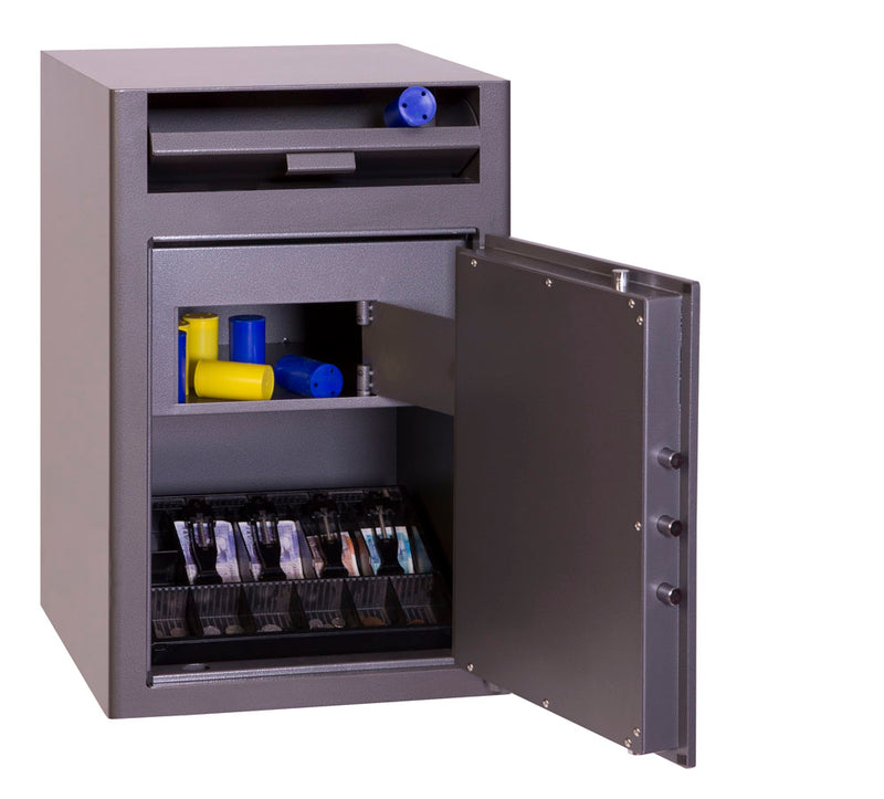 Phoenix Cash Deposit SS0998KD Größe 3 Sicherheitstresor mit Schlüsselschloss