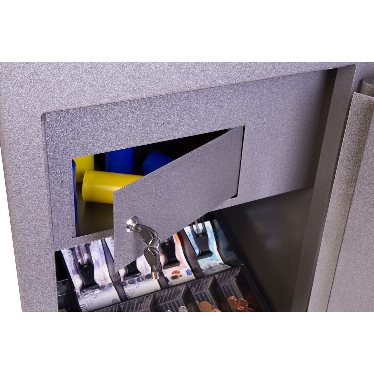 Phoenix Cash Deposit SS0998KD Größe 3 Sicherheitstresor mit Schlüsselschloss