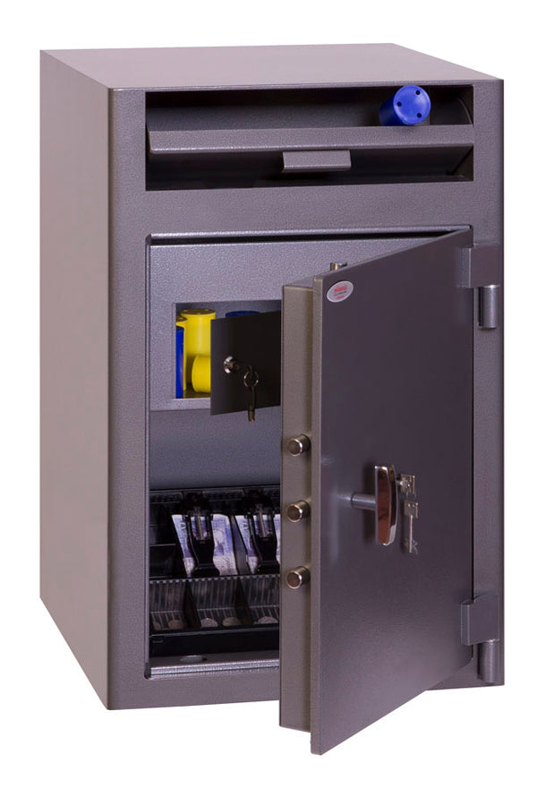 Phoenix Cash Deposit SS0998KD Größe 3 Sicherheitstresor mit Schlüsselschloss