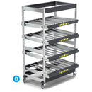 Fami Dynamische Kanban-Regale mit Rollen – FIFO ST1403