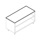 Meuble de travail ouvert Virtus & Mastro Neutral, sans crédence, 1700 x 600 mm