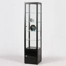 Form Department LABEL.H13 – Säulenvitrine mit LED-Beleuchtung