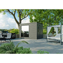 Fjordholz Sauna House Model Paradiso 2-Room Black Edition