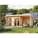 Fjordholz Sauna House Model Patio Size L Plus