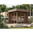 Fjordholz Sauna House Model Patio Size S