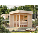 Fjordholz Sauna House Model Patio Size S